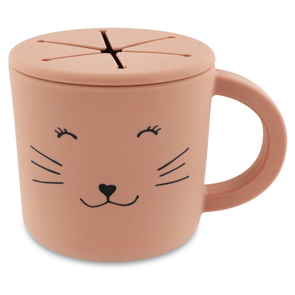 Taza porta snacks de silicona - Mrs. Cat